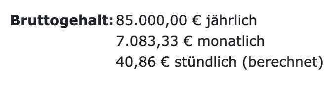 Stundenlohn für feste Mitarbeiter