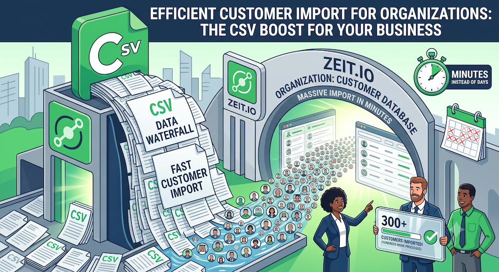 ZEIT.IO CSV Customer Import